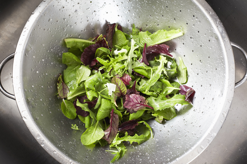 Store Salad Greens for Later Use